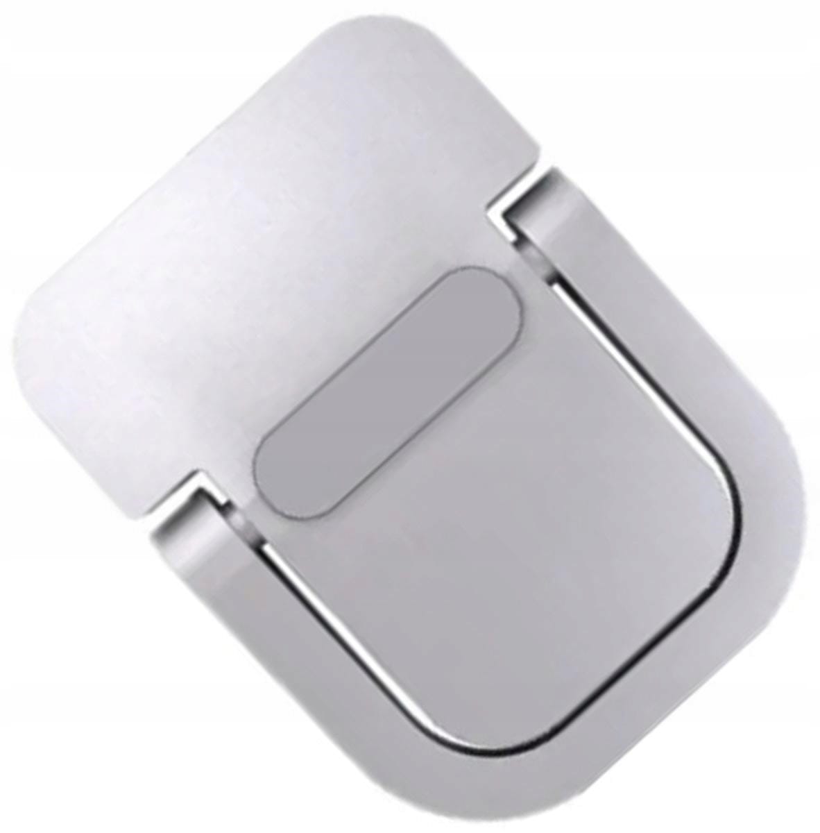 Podstawki Pod Laptopa Zestaw Uniwersalne Aluminiowe Nóżki 2 Sztuki Srebrne