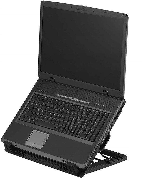Podstawka Podkładka Chłodząca Pod Laptopa Laptop Notebook USB LED 9-17""