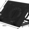 Podstawka Podkładka Chłodząca Pod Laptopa Laptop Notebook USB LED 9-17""