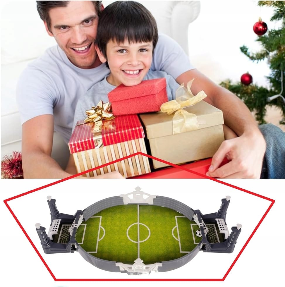 Gra Zręcznościowa Stołowa Piłkarzyki Mini Piłka Nożna Stół Fliper Pinball