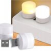 Mini Lampka Usb 5v 1w Dioda Led Wejśie Usb Lampka Nocna Białe Światło 1szt.