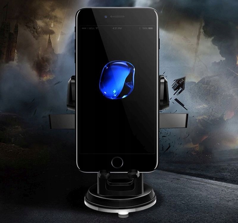 Uchwyt Do Samochodu Na Telefon Szybę Deskę Kokpit Samochodowy Holder Clik