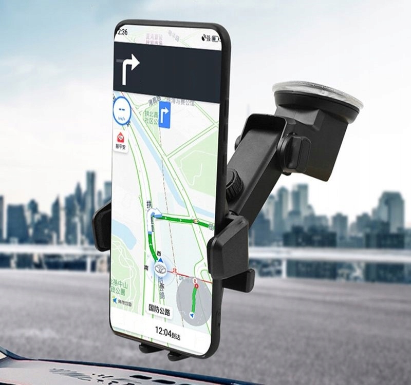 Uchwyt Do Samochodu Na Telefon Szybę Deskę Kokpit Samochodowy Holder Clik