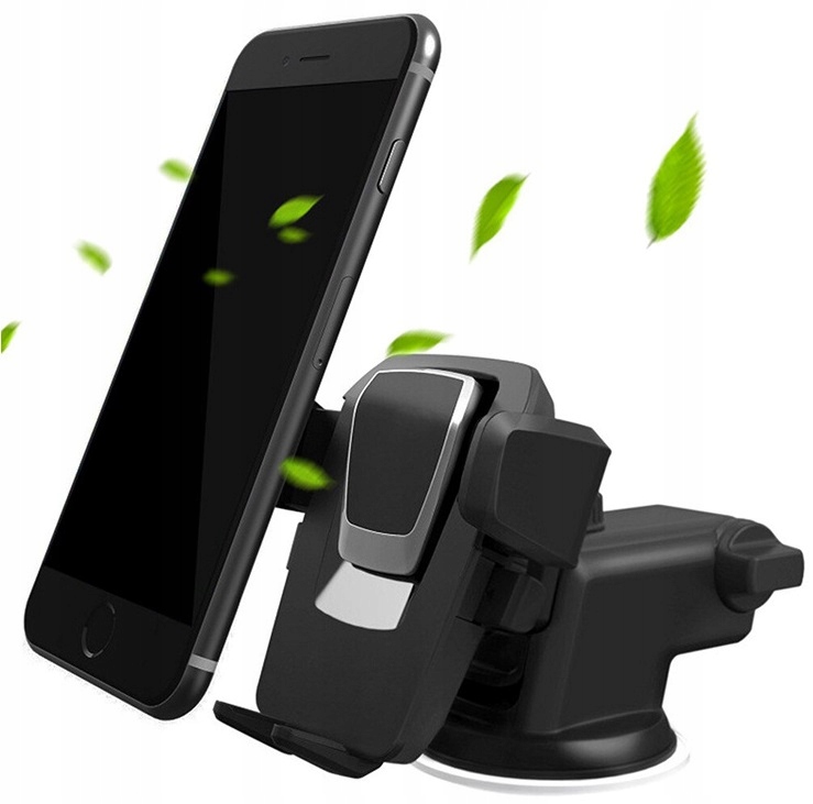 Uchwyt Do Samochodu Na Telefon Szybę Deskę Kokpit Samochodowy Holder Clik