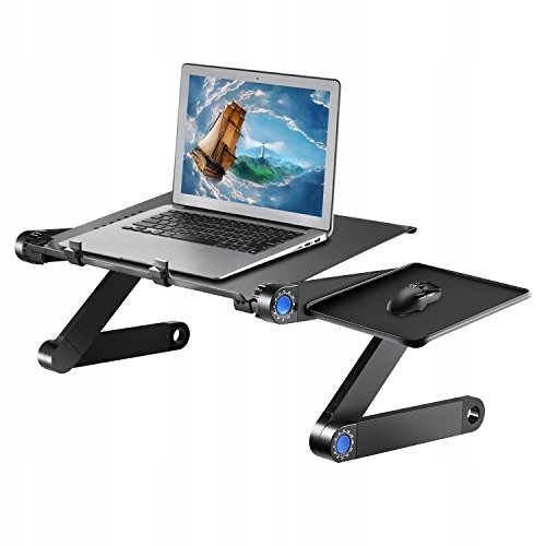 Przenośny Składany Stolik Podstawka Na Pod Laptop Chłodzący Wiatrak