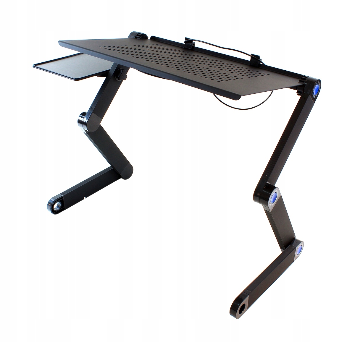 Przenośny Składany Stolik Podstawka Na Pod Laptop Chłodzący Wiatrak