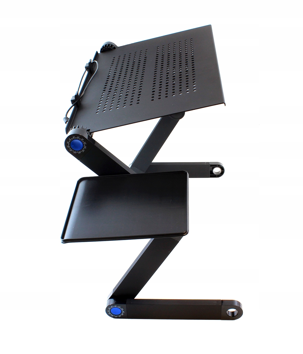 Przenośny Składany Stolik Podstawka Na Pod Laptop Chłodzący Wiatrak