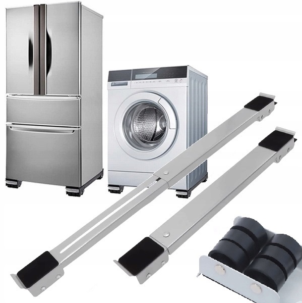 2x Rolki Do Transportu Przesuwania Mebli Agd Podkładki Pod Pralkę Lodówke