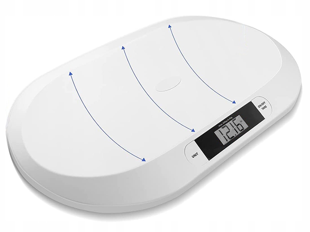 Waga Elektroniczna Dla Niemowląt Dzieci Noworodków Do 20kg Dokładna 10g