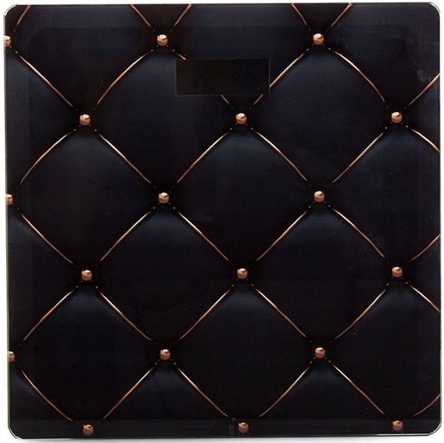 Waga Łazienkowa Szklana Elektroniczna 180 kg Lcd Do Łazienki Czarna