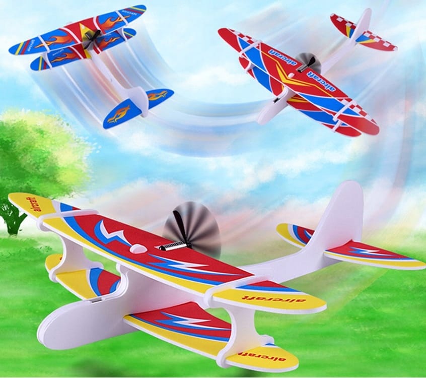 Samolot Styropianowy Latający Piankowy Lekki Usb Silnik Szybowiec Rzutka