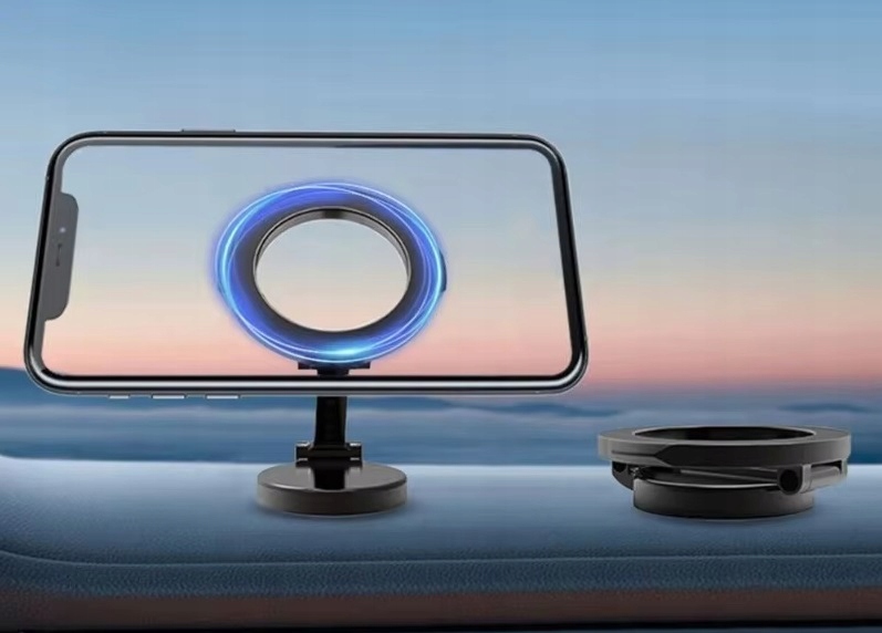 Mocny Uchwyt Magnetyczny Składany Do Telefonu Na Telefon Deskę Rozdzielczą