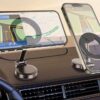 Mocny Uchwyt Magnetyczny Składany Do Telefonu Na Telefon Deskę Rozdzielczą