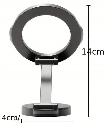 Mocny Uchwyt Magnetyczny Składany Do Telefonu Na Telefon Deskę Rozdzielczą