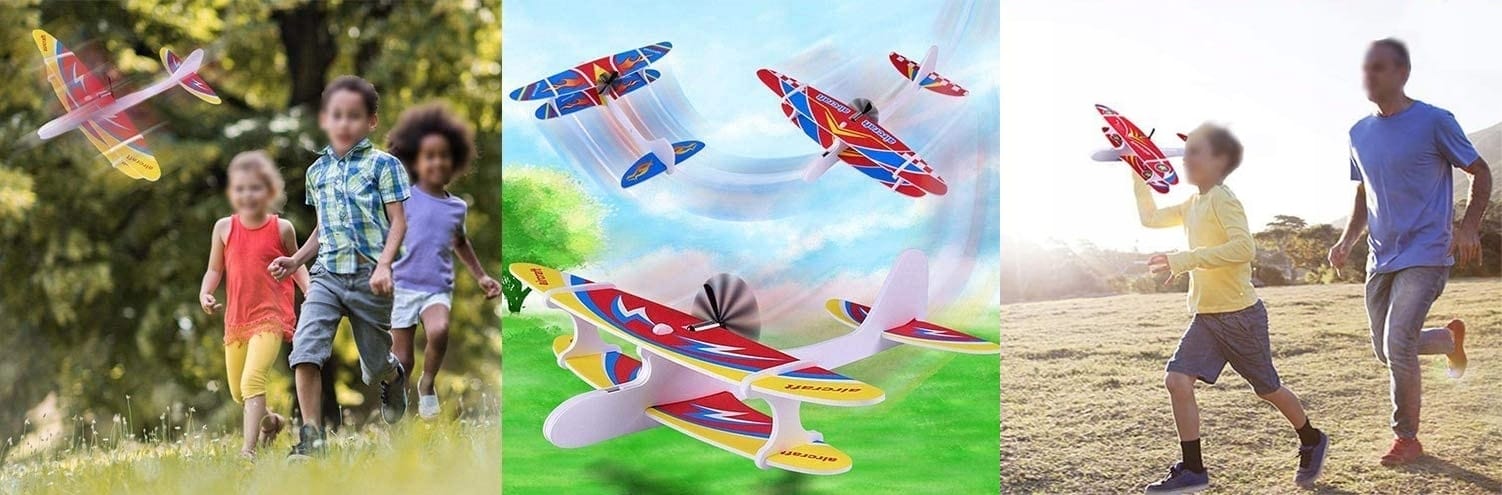 Samolot Styropianowy Latający Piankowy Lekki Usb Silnik Szybowiec Rzutka