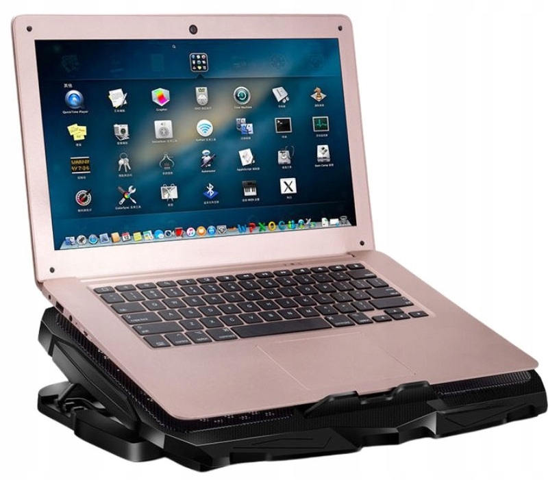 Podkładka Podstawka Chłodząca Pod Laptopa Led Regulacja Usb Gamingowa 12-17