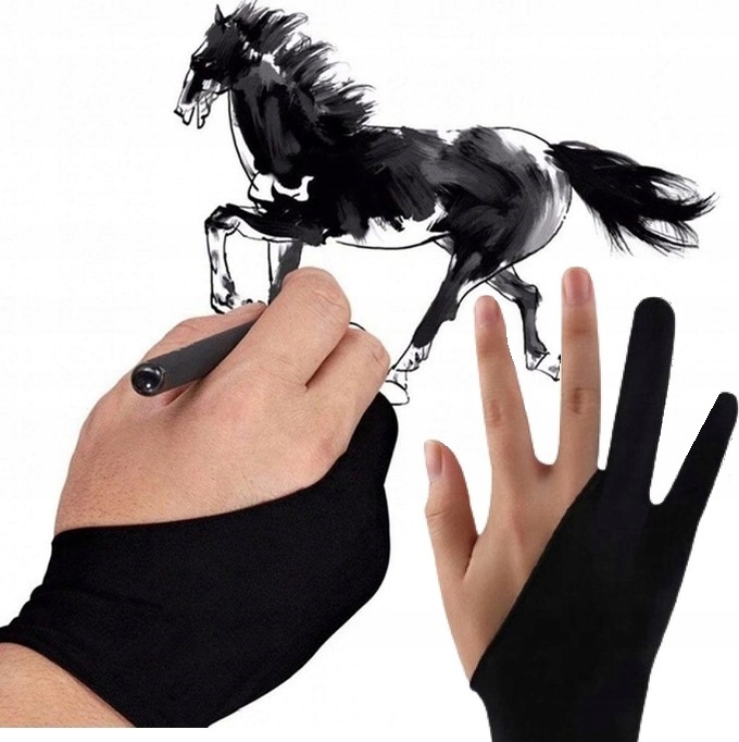 Rękawiczka Do Szkicowania Tabletów Graficznych Rysowania Rękawica Na Palce