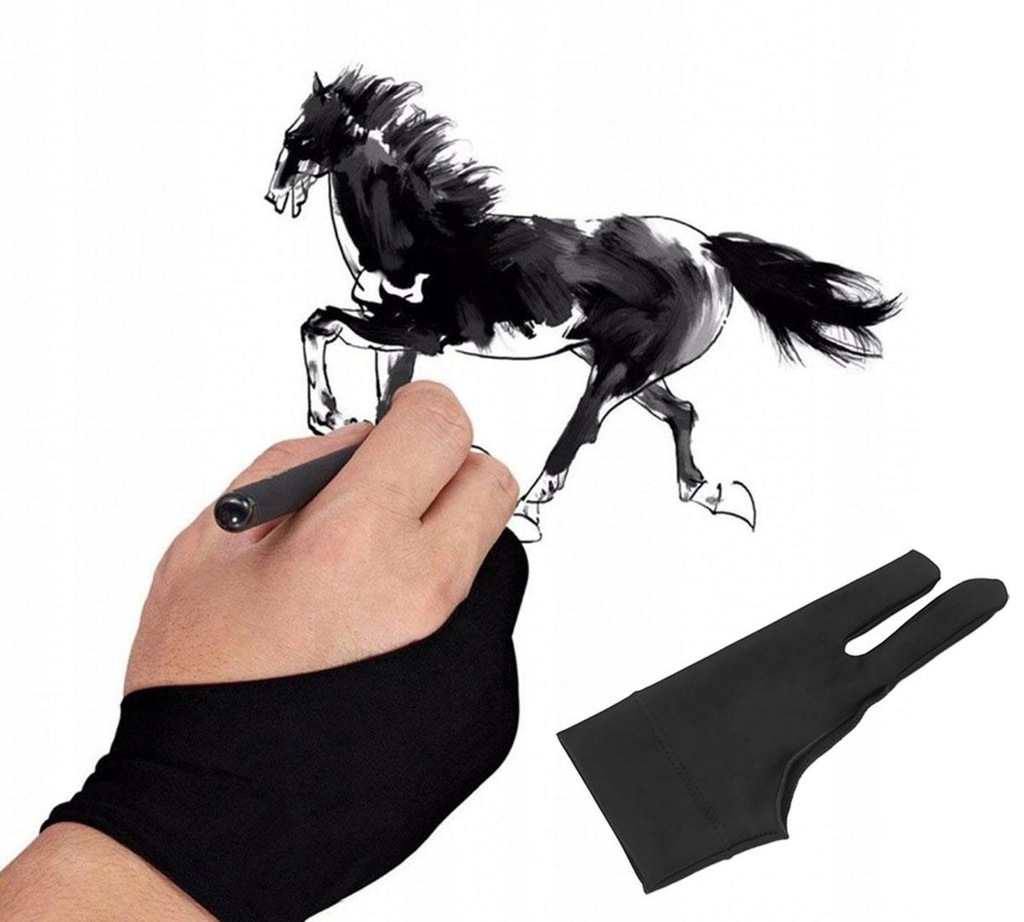 Rękawiczka Do Szkicowania Tabletów Graficznych Rysowania Rękawica Na Palce