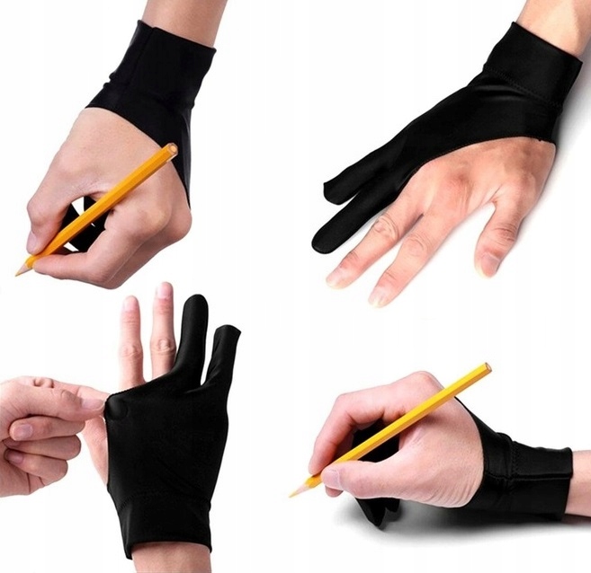 Rękawiczka Do Szkicowania Tabletów Graficznych Rysowania Rękawica Na Palce