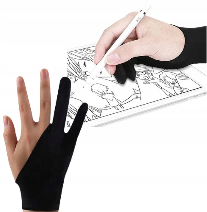 Rękawiczka Do Szkicowania Tabletów Graficznych Rysowania Rękawica Na Palce