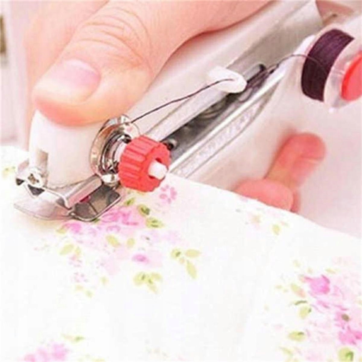 Mini Maszyna Ręczna Do Szycia Igła Nić Przenośna Bez Zasilania Manualna