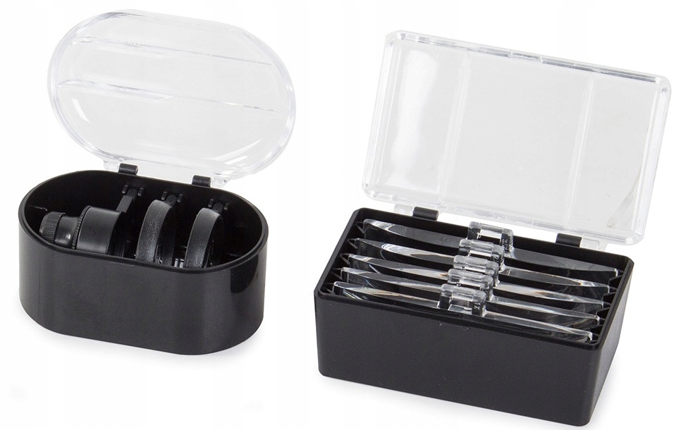 Lupa Na Głowę Okulary Powiększające Precyzyjne Led 8x Lupa Nagłowna Czołowa