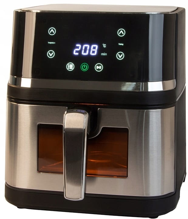 image-9561.jpeg Frytkownica Beztłuszczowa Frytownica Air Fryer Duża Do Pieczenia 2400W 10l