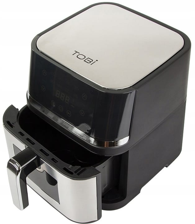 image-9562.jpeg Frytkownica Beztłuszczowa Frytownica Air Fryer Duża Do Pieczenia 2400W 10l