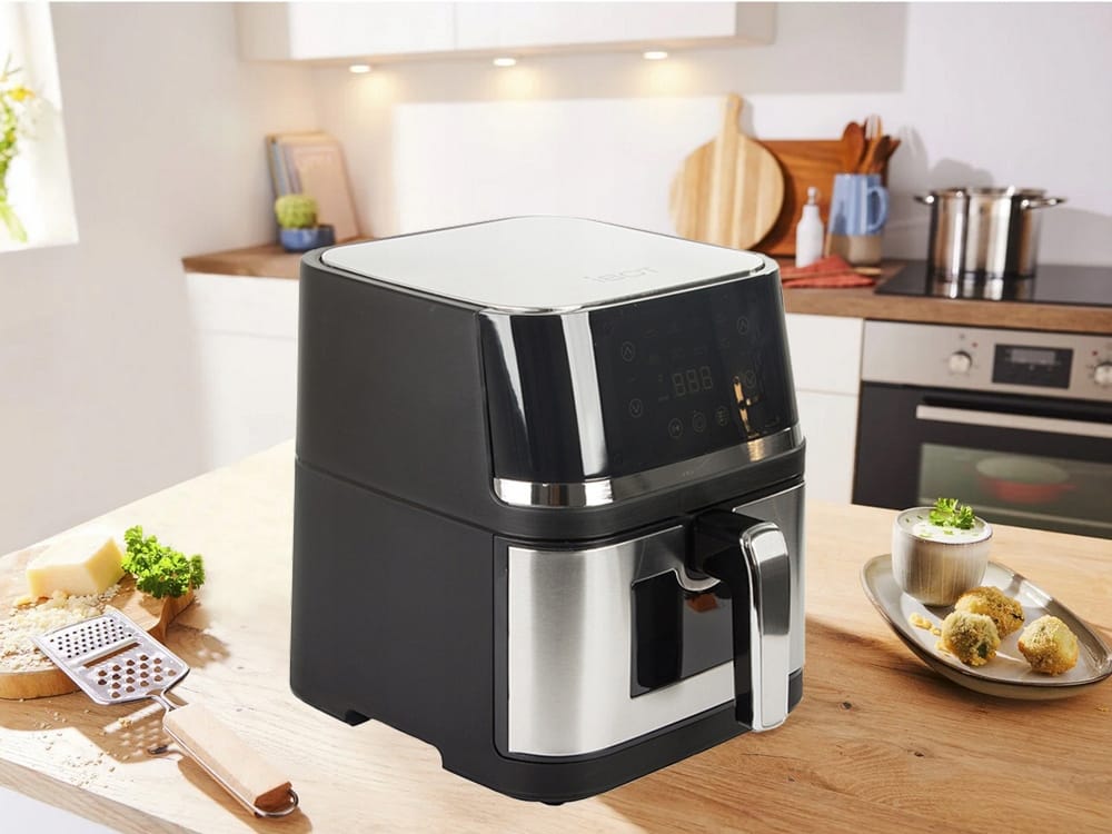 image-9565.jpeg Frytkownica Beztłuszczowa Frytownica Air Fryer Duża Do Pieczenia 2400W 10l