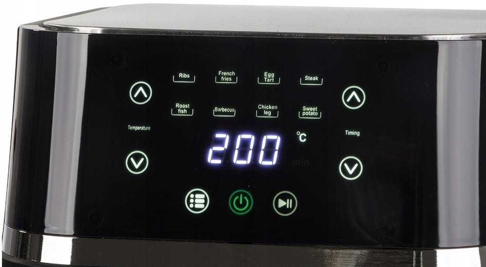 image-9572.jpeg Frytkownica Beztłuszczowa Frytownica Air Fryer Duża Do Pieczenia 2400W 10l