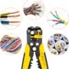 Ściągacz Izolacji Automatyczne Szczypce Do Kabli Przewodów Zaciskarka 3w1
