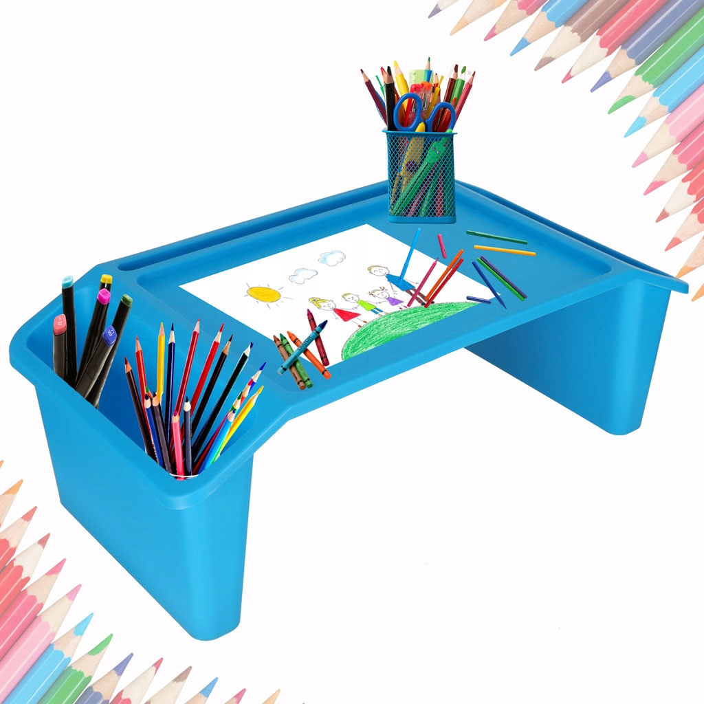 Stolik Pod Laptopa Podróżny Śniadaniowy Podstawka Organizer Do Auta Łóżka