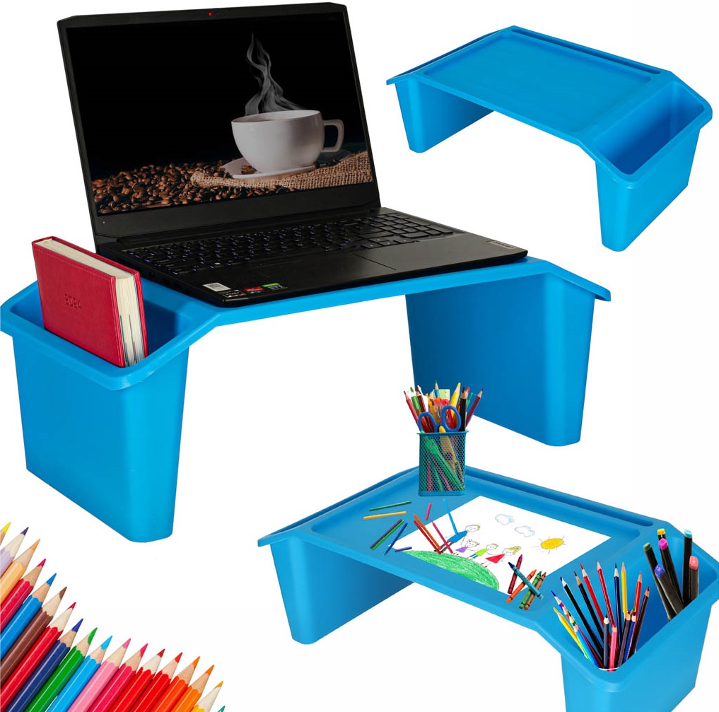 Stolik Pod Laptopa Podróżny Śniadaniowy Podstawka Organizer Do Auta Łóżka