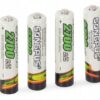 4x Akumulatorki R3 Aaa 2700mah Ni-mh Paluszki Akumulatorek Zestaw 4 Sztuki