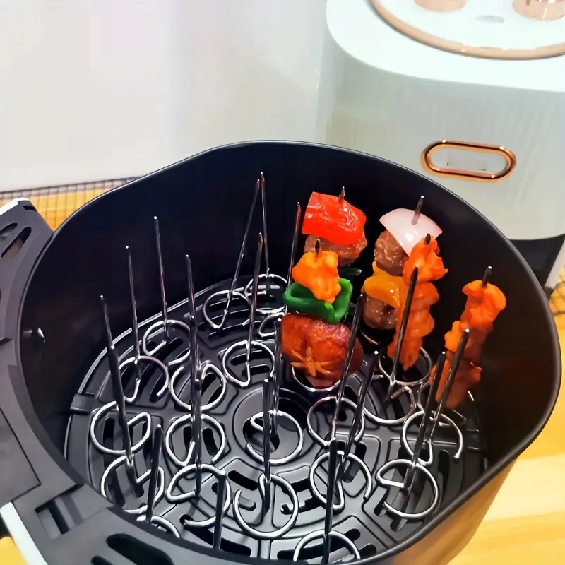 10x Szpikulce Do Szaszłyków Udek Air Fryer Frytkownicy Grillowania 10 Sztuk
