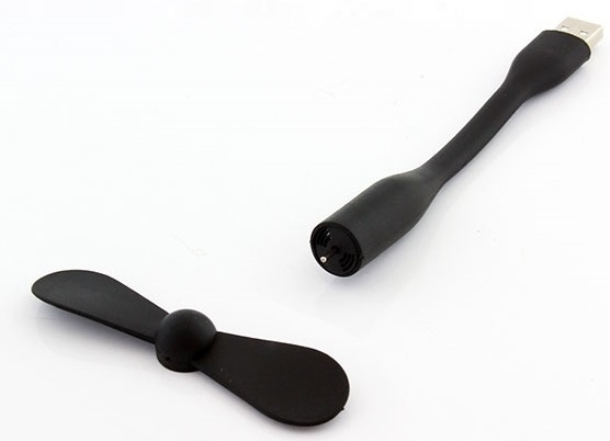 Wiatraczek Wentylator Mini Silikonowy Do Laptopa Powerbank Usb