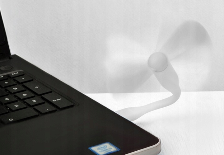 Wiatraczek Wentylator Mini Silikonowy Do Laptopa Powerbank Usb