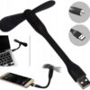Wiatraczek Wentylator Mini Silikonowy Do Laptopa Powerbank Usb