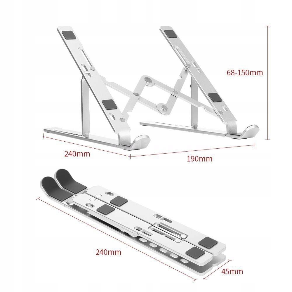 Podstawka Pod Laptopa Tablet Składana Regulowana Stojak Uniwersalna