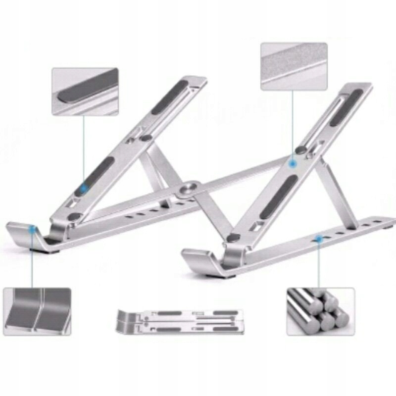 Podstawka Pod Laptopa Tablet Składana Regulowana Stojak Uniwersalna