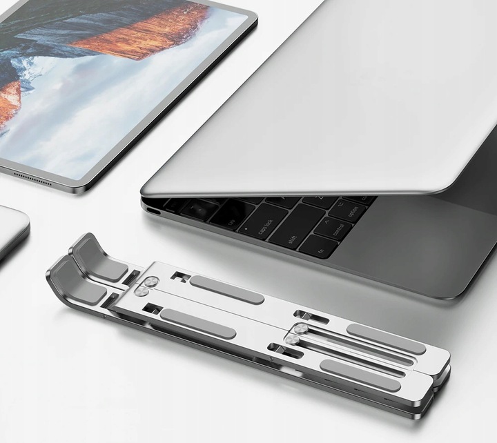 Podstawka Pod Laptopa Tablet Składana Regulowana Stojak Uniwersalna