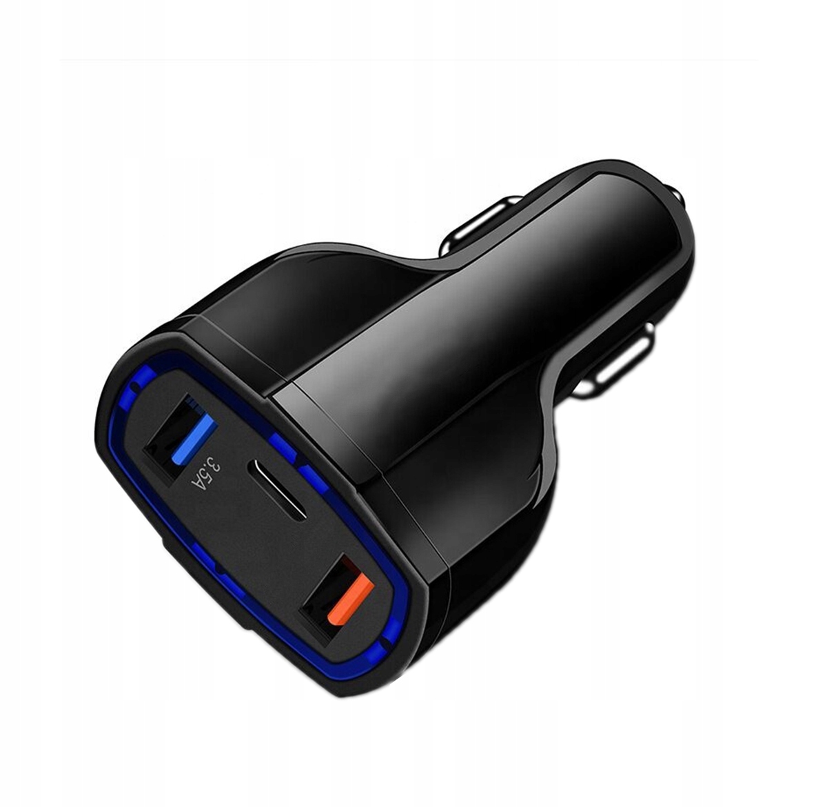 Ładowarka Samochodowa Szybka Do Auta Telefonu Smartfona 2x Usb 3.1a 12v