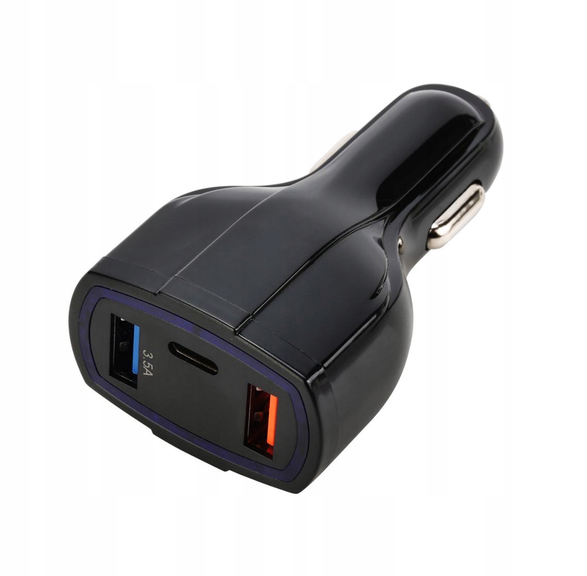 Ładowarka Samochodowa Szybka Do Auta Telefonu Smartfona 2x Usb 3.1a 12v