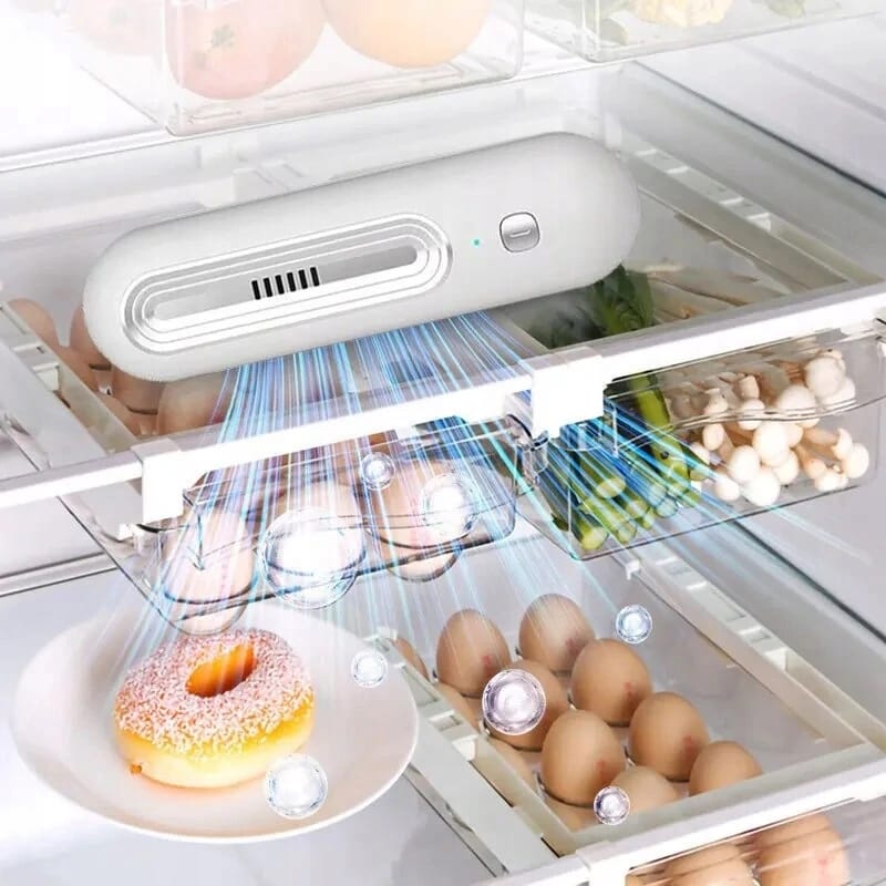 Pochłaniacz Zapachów Ozonator Odświeżacz Oczyszczacz Powietrza Do Lodówki