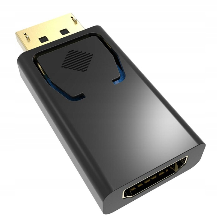 Adapter Display Port Do Hdmi Konwerter Full Hd Przejściówka Monitor Laptop