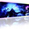 Duża Gamingowa Podkładka Pod Myszkę Rgb Xxl Podświetlana Led Mata Na Biurko