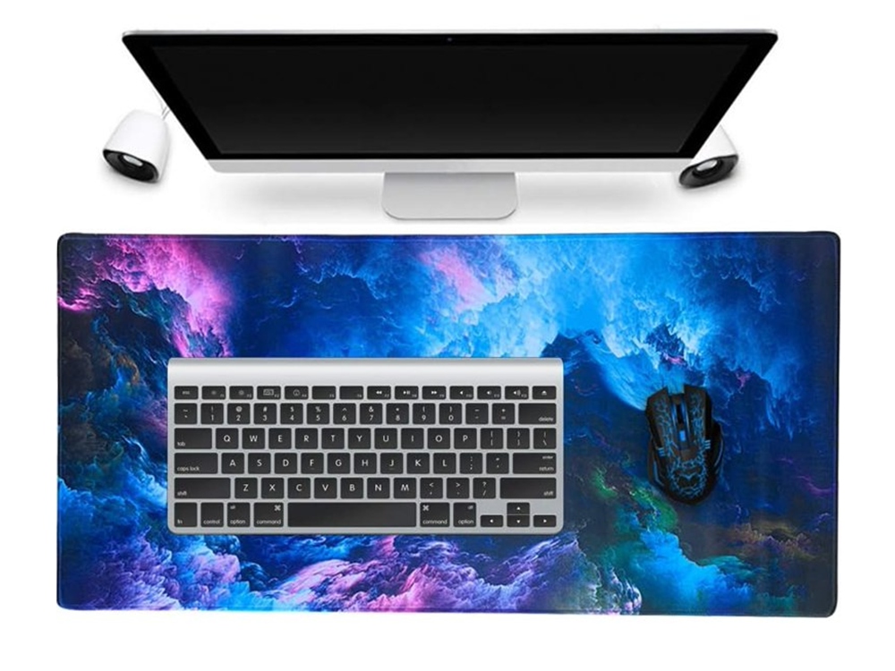 Duża Gamingowa Podkładka Pod Myszkę Rgb Xxl Podświetlana Led Mata Na Biurko