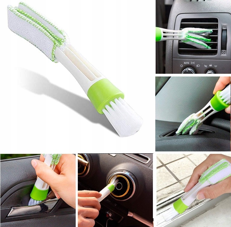 Szczotka Do Czyszczenia Kratki Kratek Nawiewu Auto Samochód Klawiatury
