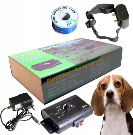 Pastuch Dla Psa Psów Elektryczny Ogrodzenie Kojec Obroża Kojec Regulacja