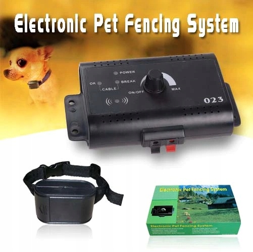 Pastuch Dla Psa Psów Elektryczny Ogrodzenie Kojec Obroża Kojec Regulacja